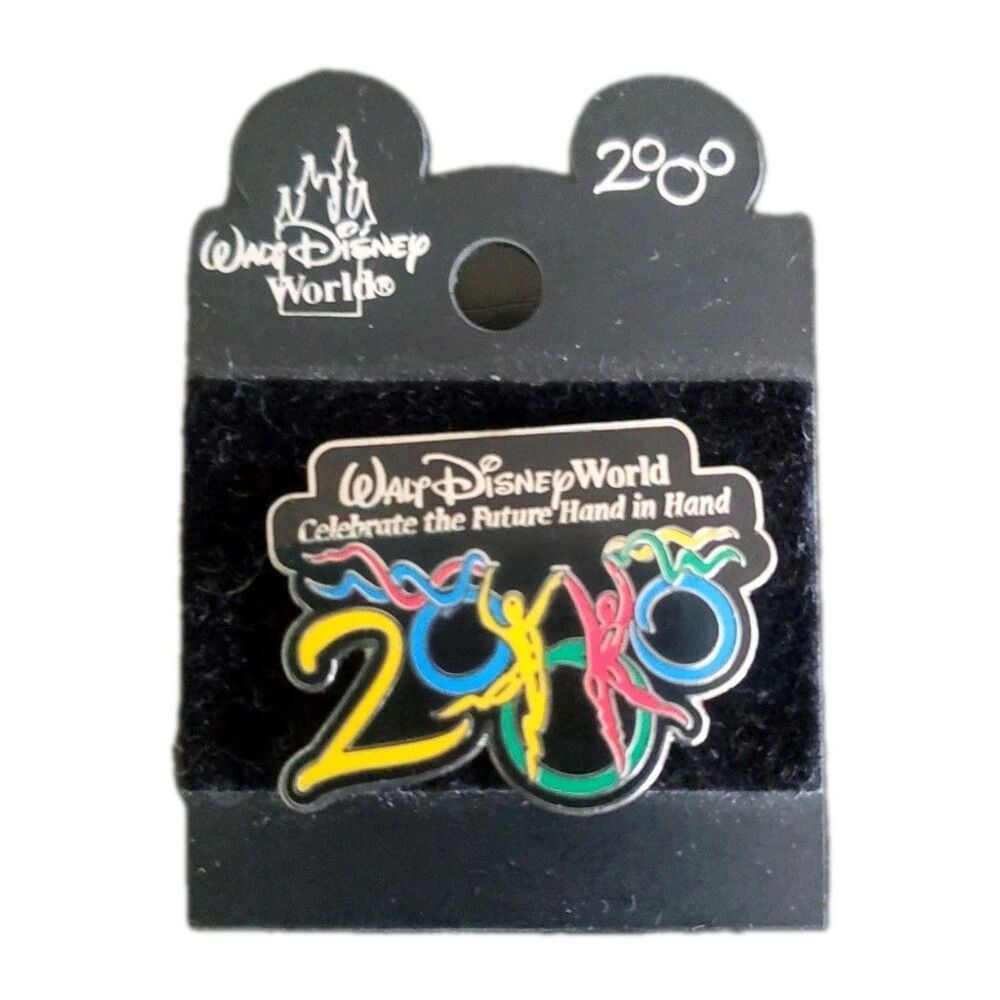 Walt Disney World Celebrate The Future Hand in Hand 2000 Pin